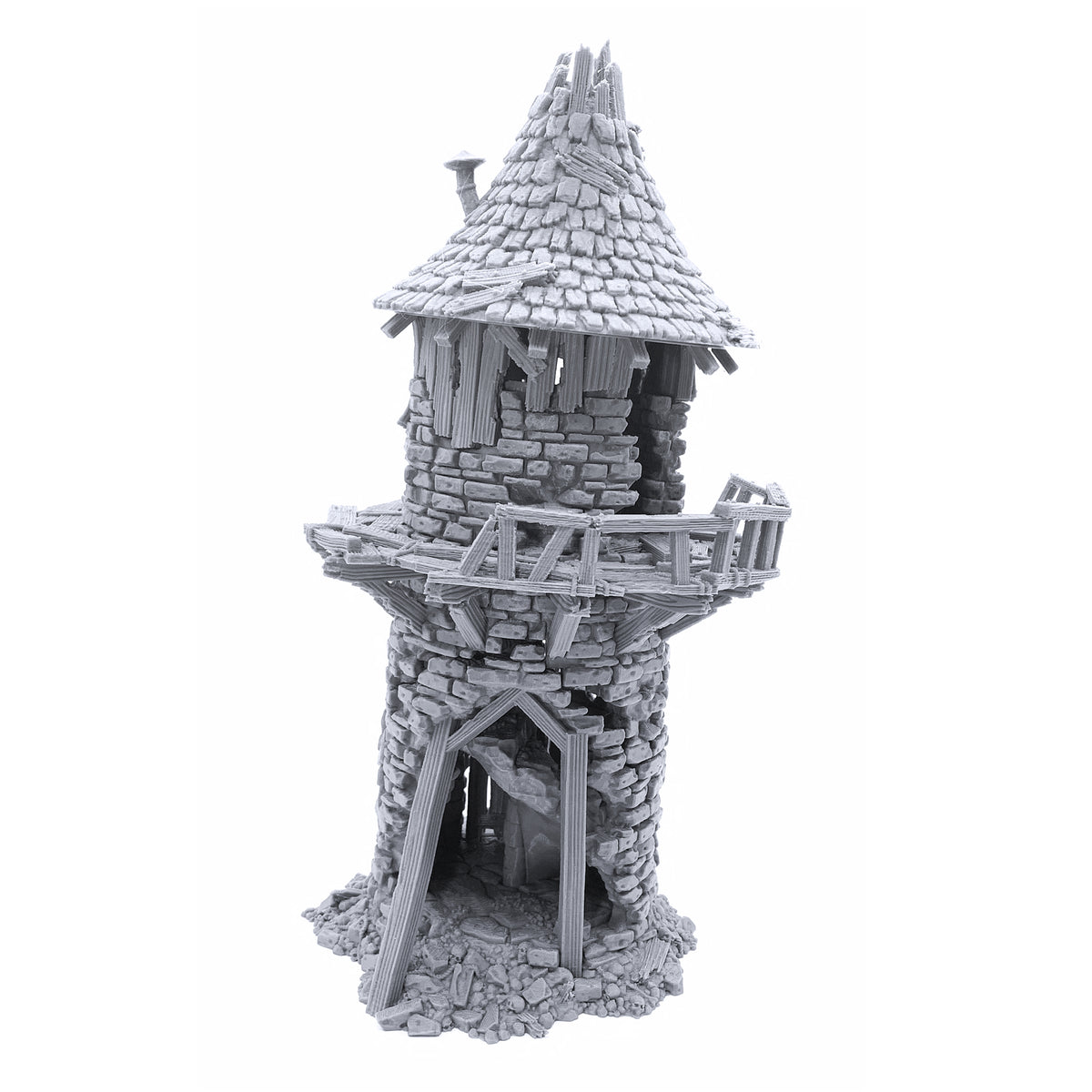 Hermits Tower Miniature, 3D Printed Tower Miniature