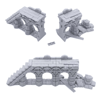 Ruined Town Modular Walls II