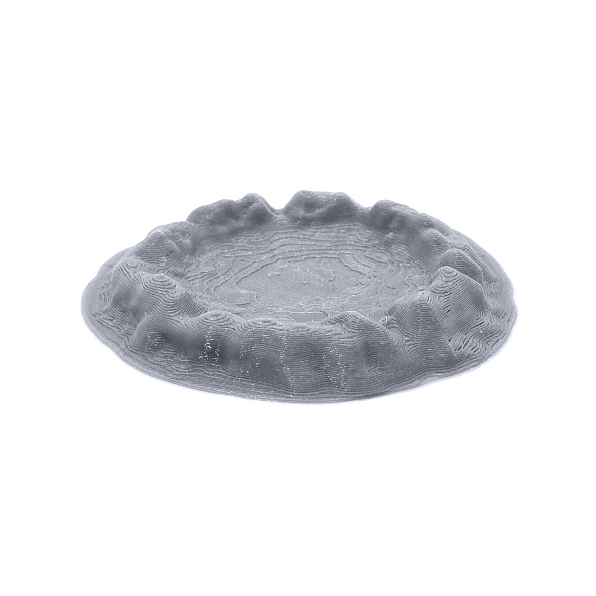 Blast Craters, 3D Printed Tabletop RPG Scenery Wargame Terrain 28mm Miniatures