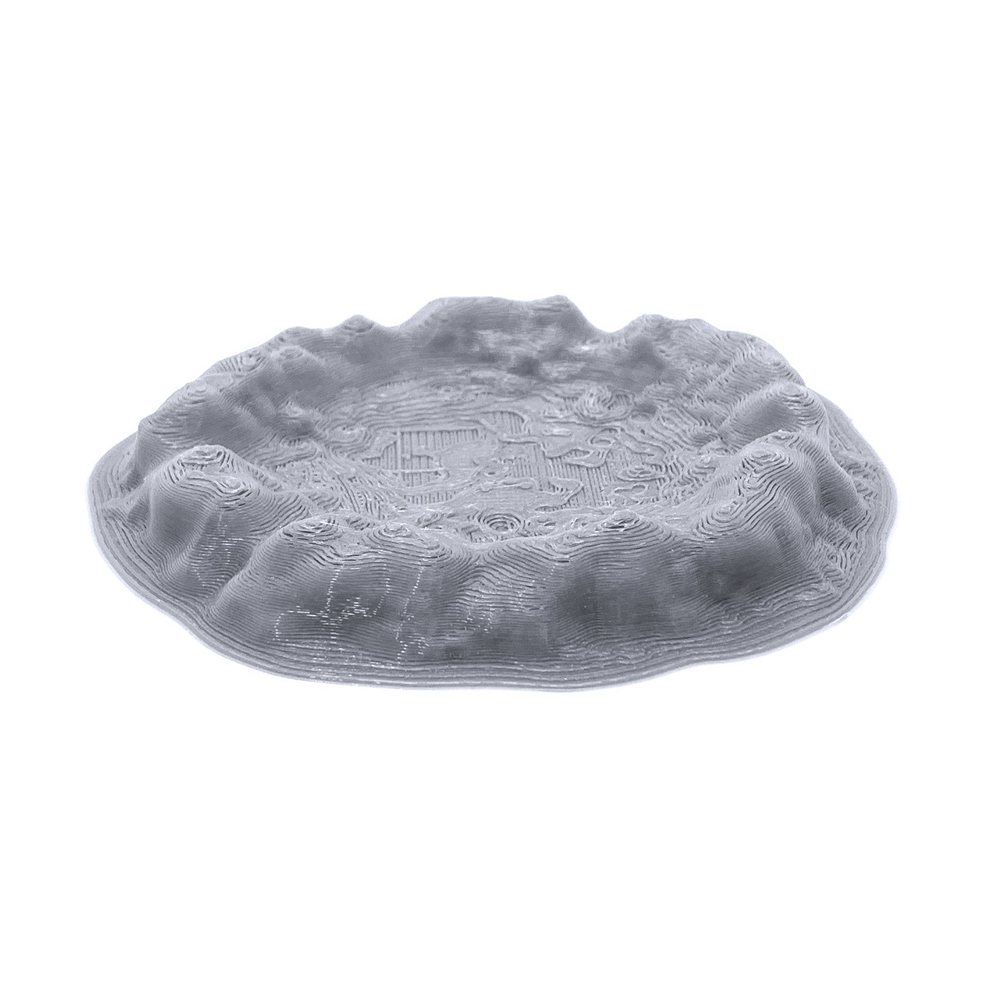 Blast Craters, 3D Printed Tabletop RPG Scenery Wargame Terrain 28mm Miniatures