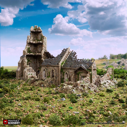 Ruined Norman Church